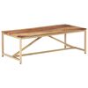 vidaXL Table basse 120x60x40 cm Bois massif