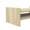 vidaXL Support de moniteur ch&ecirc;ne sonoma 50x27x20 cm bois d'ing&eacute;nierie