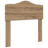 vidaXL T&ecirc;te de lit Ch&ecirc;ne artisanal Bois d'ing&eacute;nierie