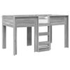 vidaXL Lit Superpos&eacute; pour Enfants Gris Sonoma 100 x 200 cm