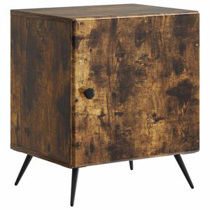 vidaXL Cabinet de chevet Ch&ecirc;ne fum&eacute; 43 x 34,5 x 50 cm