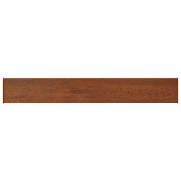 vidaXL Appui de fen&ecirc;tre Bois Brun 120 x 25 x 4,5 cm PVC