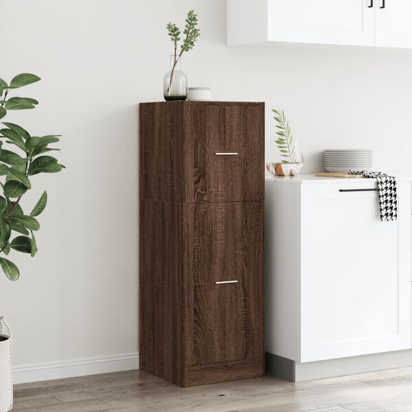 vidaXL Armoire apothicaire chêne marron 40x41x118 cm bois d'ingénierie