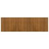 vidaXL Tapis rectangulaire marron 60x200 cm bambou