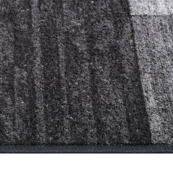 vidaXL Tapis de couloir antid&eacute;rapant Anthracite 100x250 cm