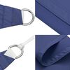 vidaXL Voile de parasol tissu oxford carr&eacute; 3,6x3,6 m bleu
