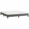 vidaXL Cadre de lit sans matelas gris 180x200 cm similicuir