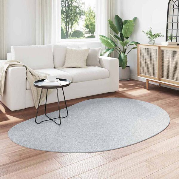 vidaXL Tapis Gris 140 x 200 cm Polyester
