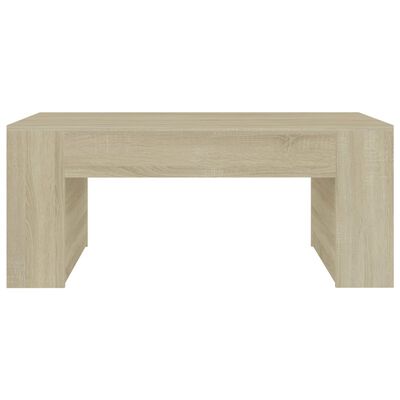 vidaXL Table basse Chêne sonoma 100x60x42 cm bois d’ingénierie