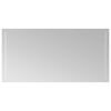 vidaXL Miroir de salle de bain LED Transparent 100 x 50 cm