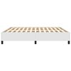 vidaXL Cadre de lit sans matelas blanc 180x200 cm similicuir