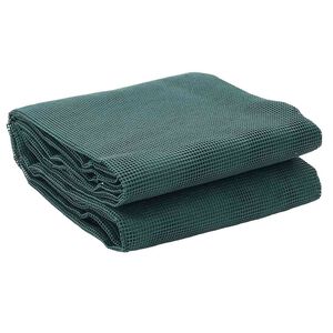 vidaXL Tapis de tente Vert 300 x 200 cm Polyester