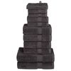 vidaXL Ensemble de serviettes de qualit&eacute; sup&eacute;rieure SOLUND 12 pcs