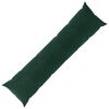 vidaXL Coussin avec oreiller HEERLEN Vert fonc&eacute; 40 x 145 cm Velours