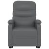 vidaXL Fauteuil Anthracite Similicuir