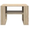 vidaXL Table basse Ch&ecirc;ne Sonoma 66 x 53 x 45 cm Bois d'ing&eacute;nierie