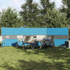 vidaXL Brise-vent de camping bleu 490x123 cm imperméable