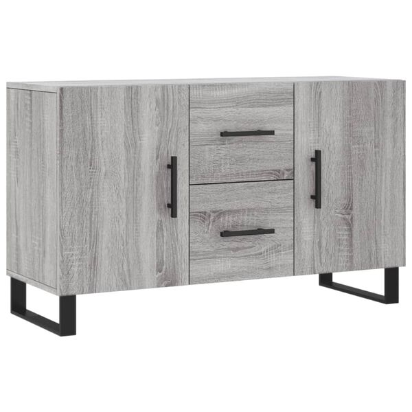vidaXL Buffet sonoma gris 100x36x60 cm bois d'ing&eacute;nierie