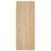 vidaXL Armoire murale ch&ecirc;ne sonoma 69,5x34x90 cm