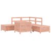 vidaXL Salon de jardin 6 pcs bois massif sapin de douglas