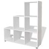 vidaXL Biblioth&egrave;que/&eacute;tag&egrave;re 107 cm Blanc