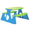 vidaXL Banc de pique-nique pour enfants 89,5x84,5x48 cm Polypropyl&egrave;ne