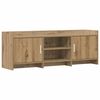 vidaXL Meuble TV 130 x 33 x 47 cm Ch&ecirc;ne artisanal Bois d'ing&eacute;nierie
