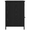 vidaXL Cabinet de chevet avec tiroir 2 pcs Ch&ecirc;ne noir 40 x 42 x 60 cm