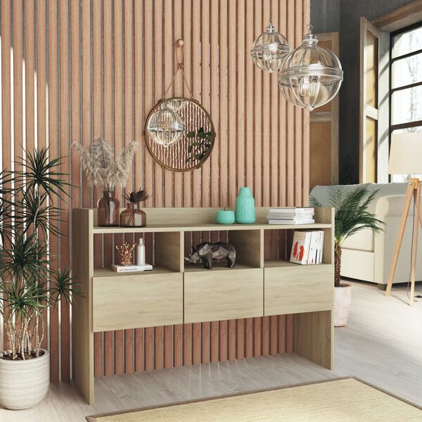 vidaXL Buffet Chêne sonoma 105x30x70 cm Bois d’ingénierie