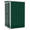 vidaXL Remise de jardin murale Vert 118x100x178 cm M&eacute;tal galvanis&eacute;