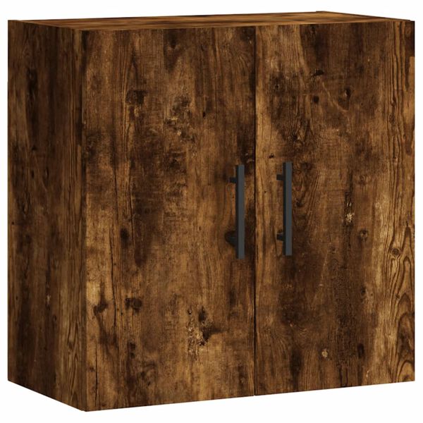 vidaXL Armoire murale ch&ecirc;ne fum&eacute; 60x31x60 cm bois d'ing&eacute;nierie