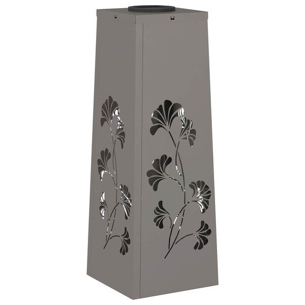 vidaXL Lumi&egrave;re de chemin LED solaire 2 pcs Acier Corten Acier Corten