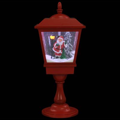 vidaXL Lampe de piédestal de Noël avec Père Noël 64 cm LED