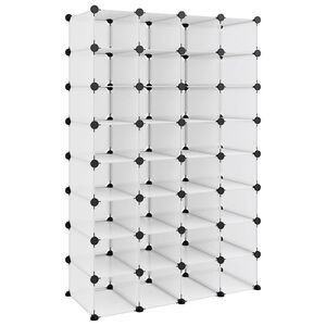 vidaXL &Eacute;tag&egrave;re &agrave; chaussures Transparent 93x36,5x140 cm PP