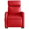vidaXL Fauteuil inclinable &eacute;lectrique rouge similicuir