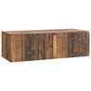 vidaXL Meuble TV mural 98 x 41 x 30 cm Bois ancien Bois d'ing&eacute;nierie