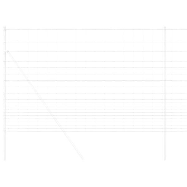 vidaXL Cl&ocirc;ture Sauvage Galvanis&eacute; &agrave; chaud 1000 x 160 x 0,18 cm Fer