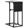 vidaXL Cabinet de chevet Ch&ecirc;ne noir 41,5 x 26 x 60,5 cm
