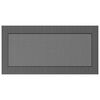 vidaXL Tapis d'extérieur ARAKIL Noir et gris 250 x 500 cm PP