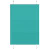 vidaXL Store pliss&eacute; vert p&eacute;trole 100x150 cm largeur du tissu 99,4cm