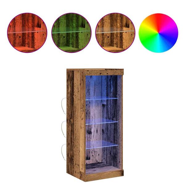 vidaXL Buffet Bois ancien 41 x 37 x 100 cm Bois d'ingénierie