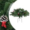 vidaXL Sapin de No&euml;l artificiel d'all&eacute;e Vert 40 cm PVC