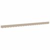 vidaXL Remplacement de lambrequin Beige 430 x 20 cm Polyester