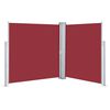 vidaXL Auvent lat&eacute;ral r&eacute;tractable 170 x 600 cm Rouge