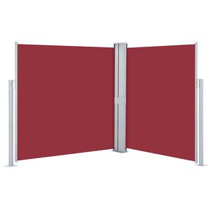 vidaXL Auvent lat&eacute;ral r&eacute;tractable 170 x 600 cm Rouge