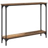 vidaXL Table console Bois Ancien 100 x 22,5 x 75 cm Bois d'ing&eacute;nierie