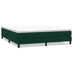 vidaXL Sommier &agrave; lattes de lit sans matelas 180x210 cm velours