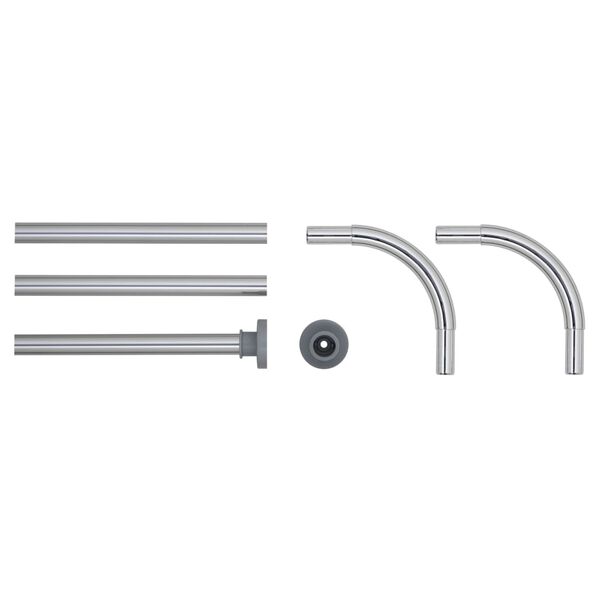 Sealskin Tringle de rideau de douche Chrome