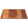 vidaXL Dessus de table 140x60x(2,5-2,7) cm Bois massif d'acacia