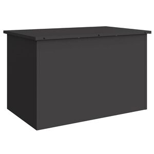 vidaXL Coffre de rangement de jardin Acier galvanis&eacute; 80 x 50,5 x 50 cm